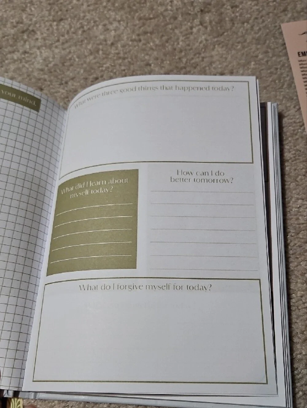 Mindfulness Journal & Bible study Set - Gray